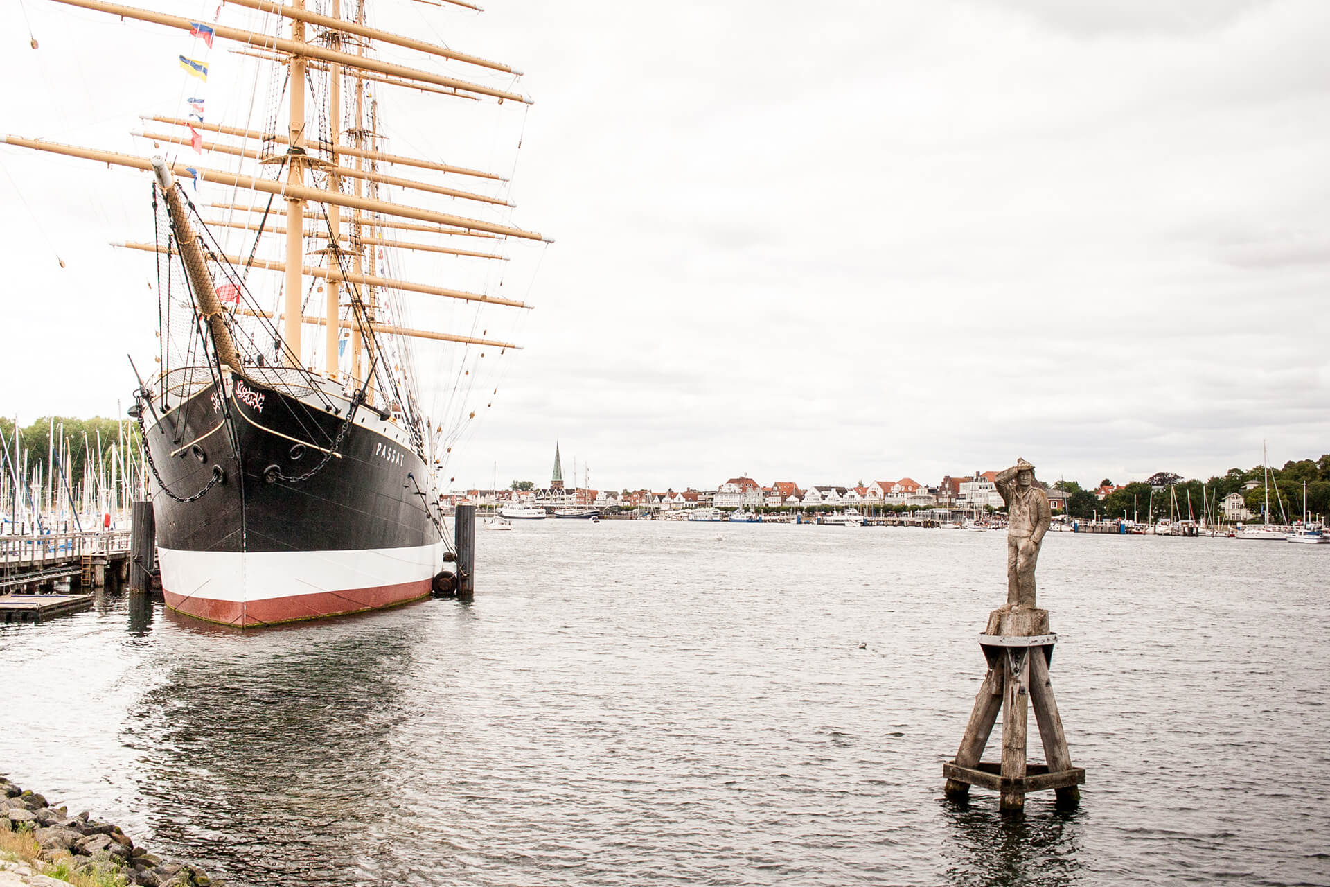 Schiffshorn im Hafen in Travemünde, So klingt Deutschland